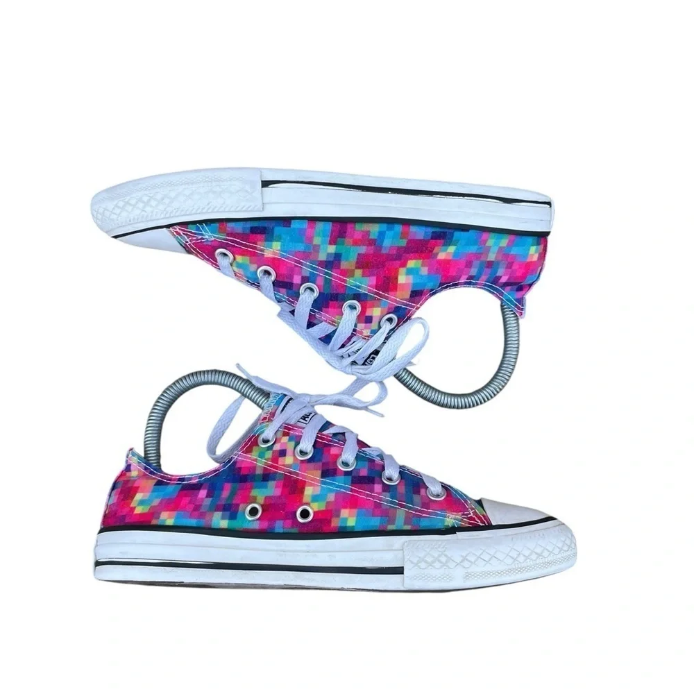 Converse All Star Pixel Low Top Sneakers Youth Size 2